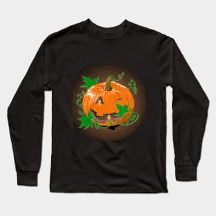 Halloween Pumpkin Long Sleeve T-Shirt